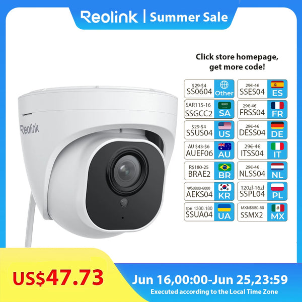 Reolink 5MP PoE Outdoor Security Camera