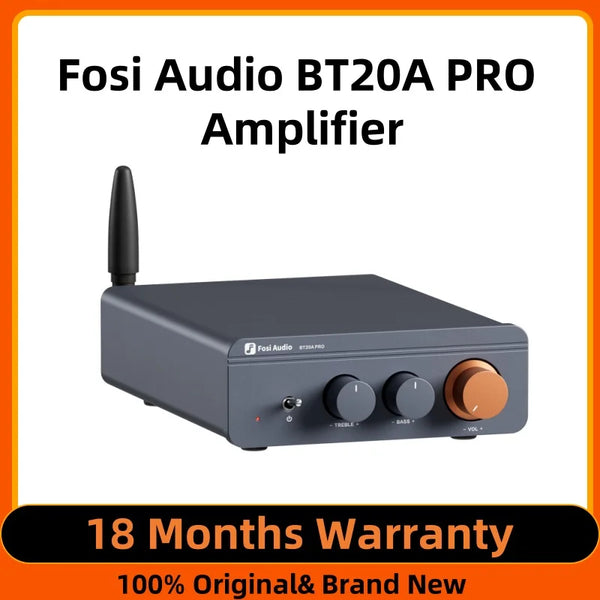 Fosi Audio BT20A Pro Bluetooth HiFi Amplifier
