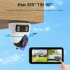 Xiaovv 4MP WiFi PTZ Security Camera – Dual Lens