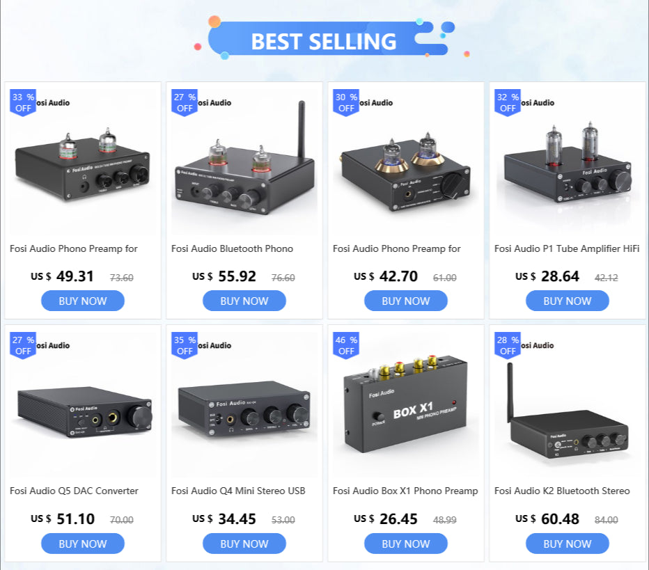 Fosi Audio USB Gaming DAC & Headphone Amp