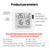 Tuya WiFi Smart Temperature & Humidity Sensor with Backlight, Works with Alexa & Google