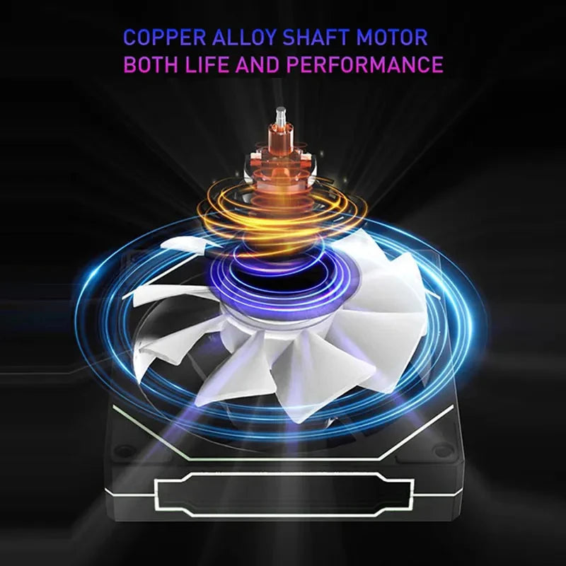 UPSIREN UF-1 PRISM 4 PRO 12cm ARGB Cooling Fan