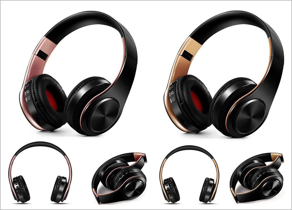 2025 Wireless Bluetooth Overhead Headphones