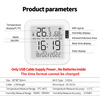 Tuya WiFi Smart Temperature & Humidity Sensor with Backlight, Works with Alexa & Google