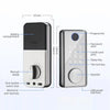 Smart Bluetooth Door Lock with Tuya App