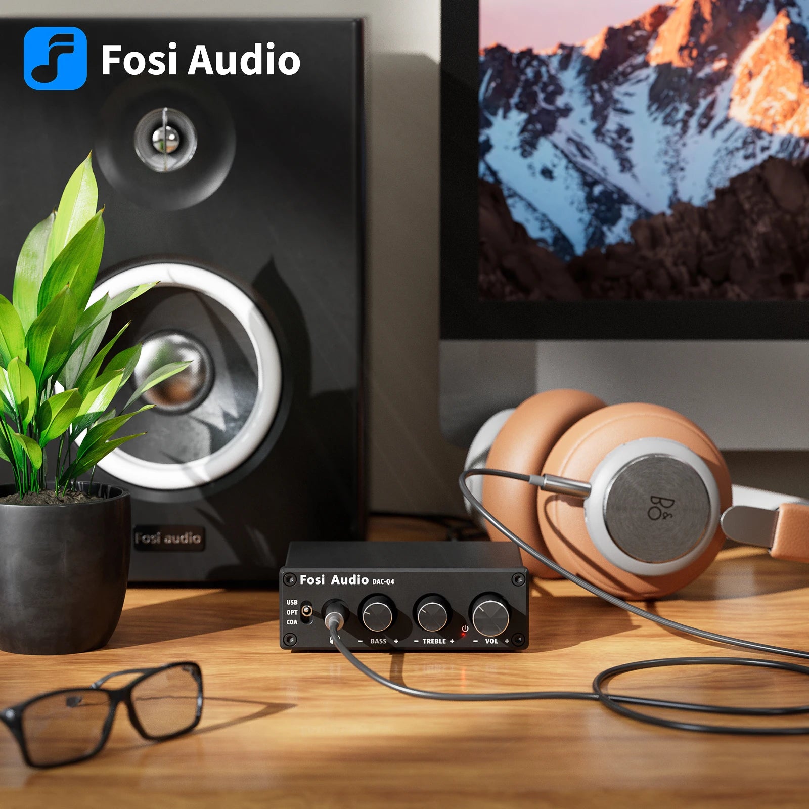 Fosi Audio USB Gaming DAC & Headphone Amp