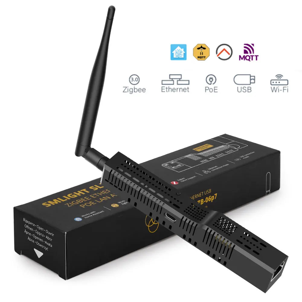 SMLIGHT SLZB-06 – Zigbee 3.0 Gateway with Ethernet, USB, WiFi & PoE