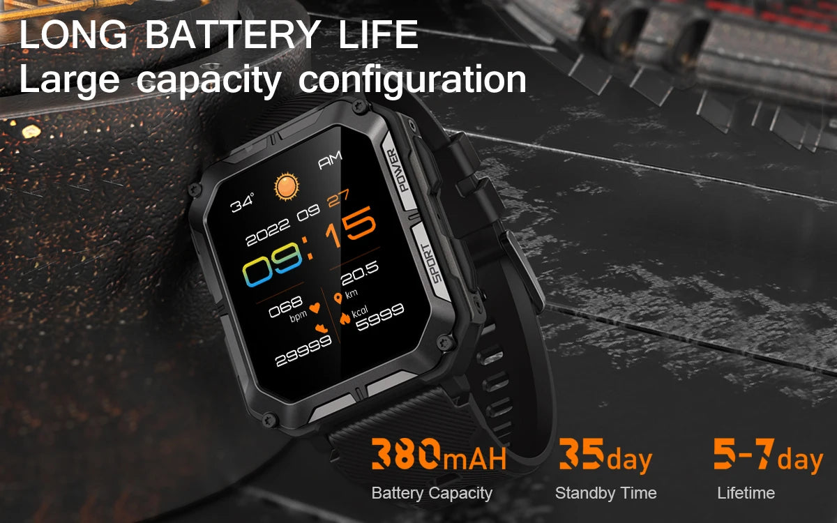 C20 Pro Smart Watch with Voice Assistant