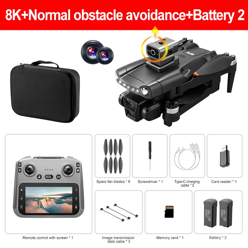 Xiaomi Mijia V198MAX 8K Professional Brushless FPV Drone with Laser Obstacle Avoidance