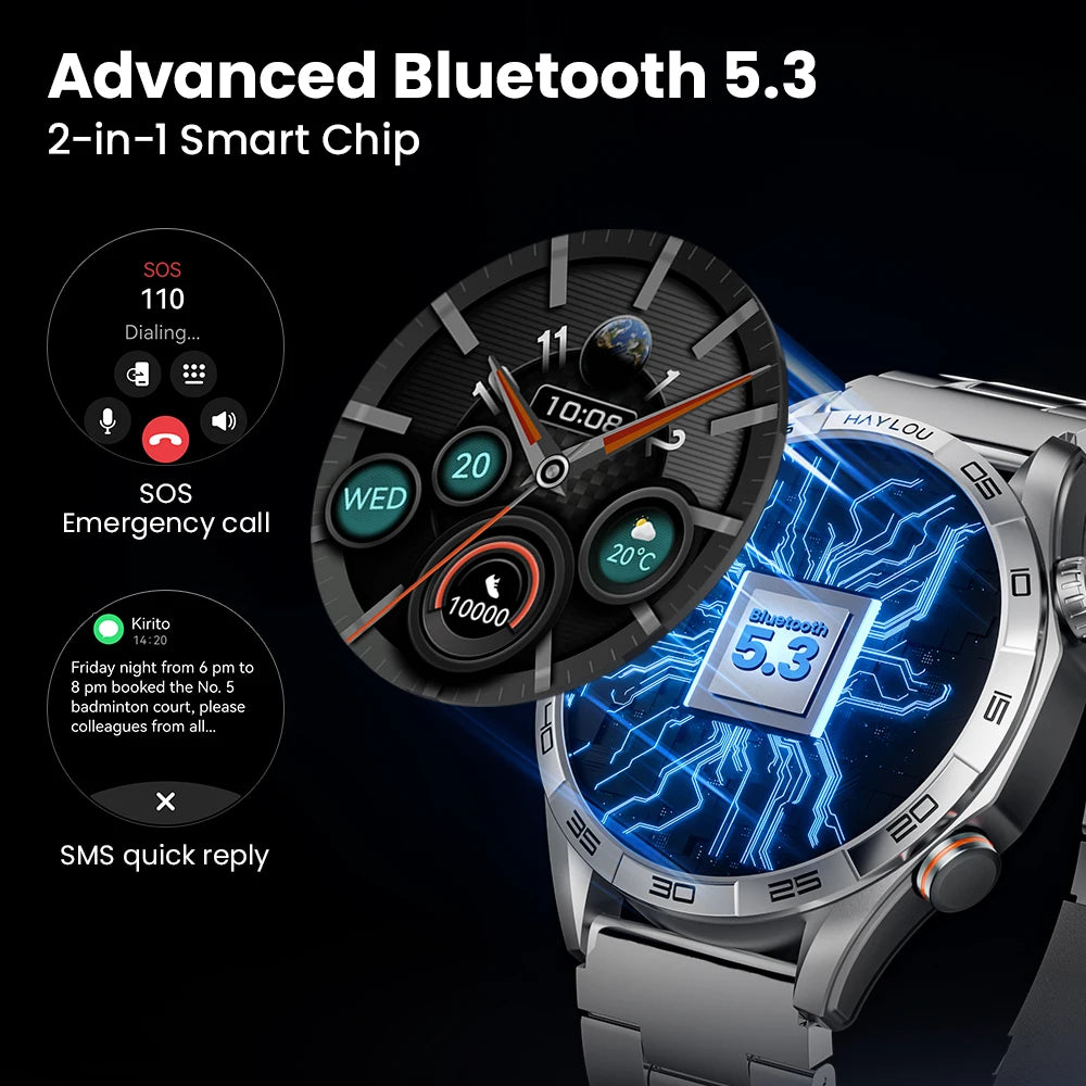 HAYLOU Solar 5 Smartwatch with Voice Calling