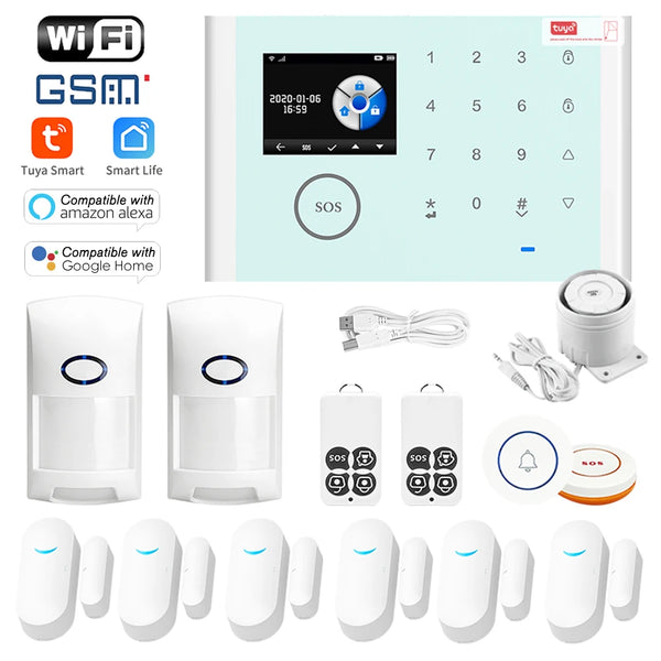 CS118 3-in-1 Smart Home Alarm System – Tuya App