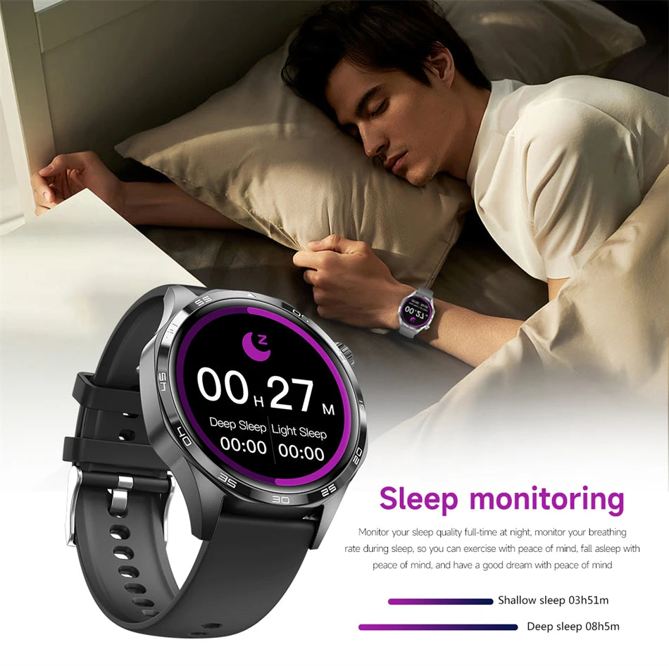 GT5 PRO Smartwatch – AMOLED Display, GPS, NFC & Bluetooth Calling