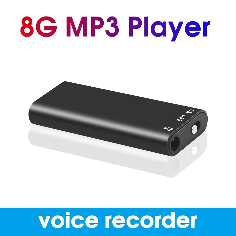 3-in-1 Mini Digital Voice Recorder MP3 Player