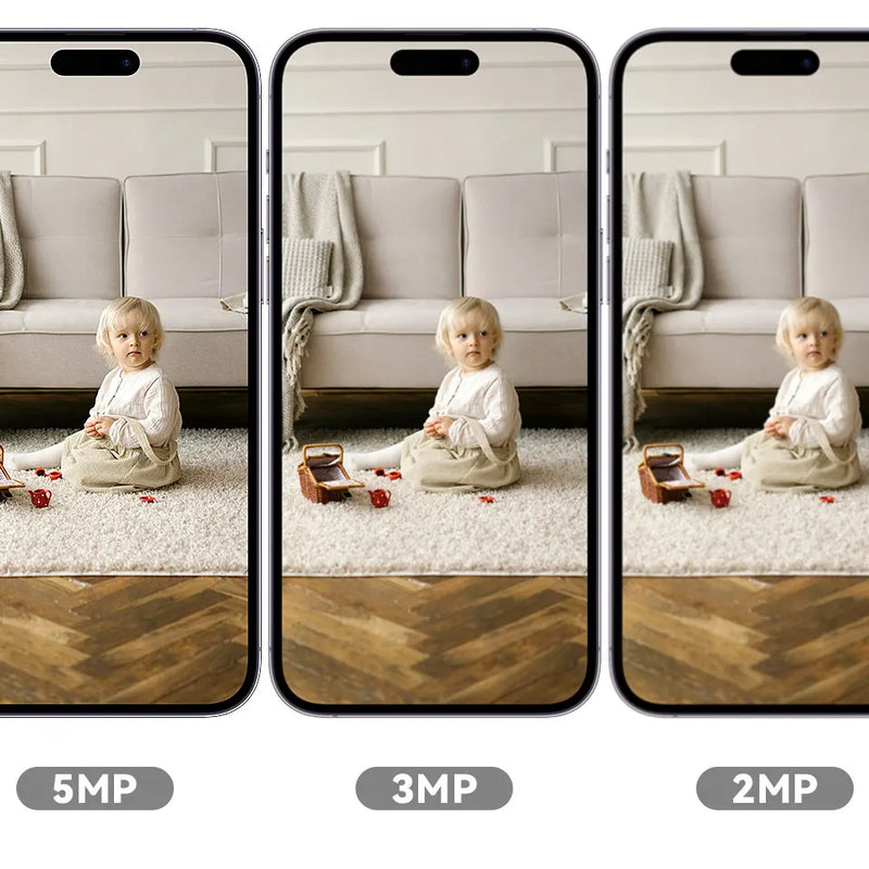 5MP/3MP WiFi Smart Indoor Camera with AI Tracking & Baby Monitor