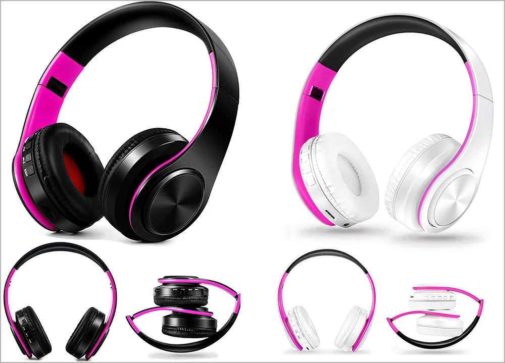 2025 Wireless Bluetooth Overhead Headphones