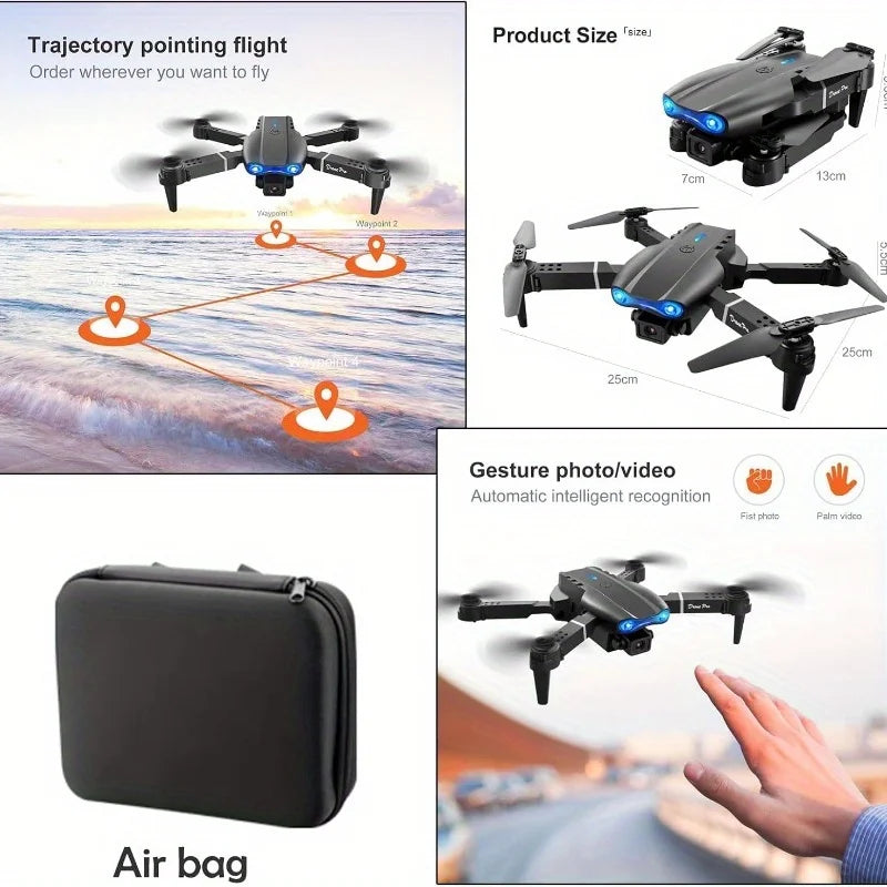 E99Pro Drone with 1080P Dual Camera & Altitude Hold