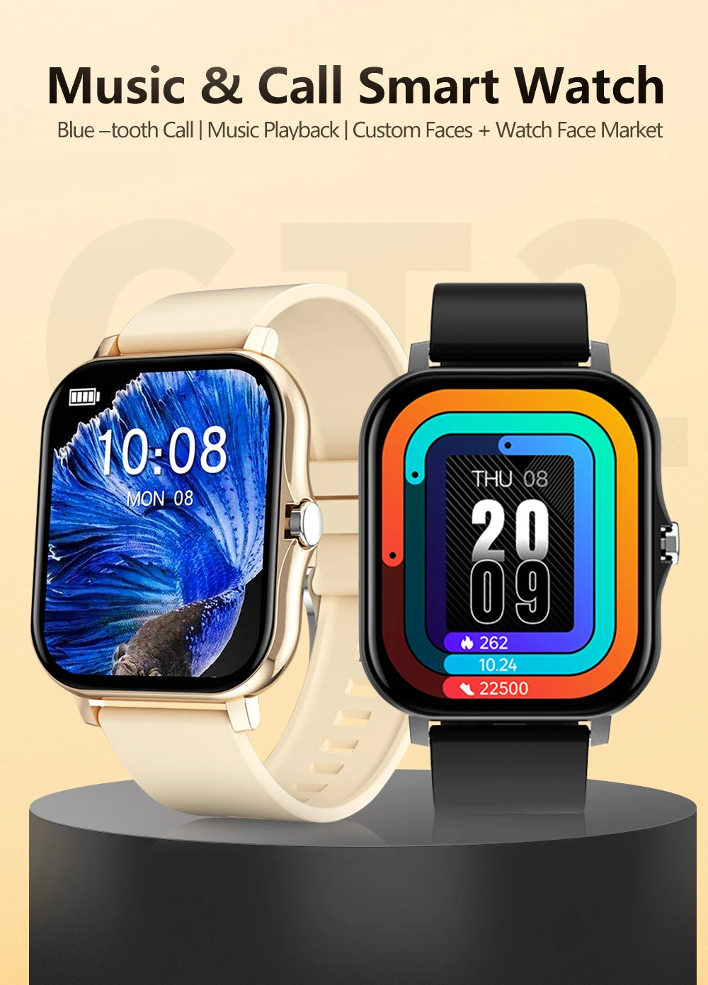 2025 Sport Smart Watch with Bluetooth Call