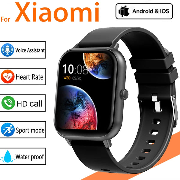 Xiaomi 2025 Smart Watch with Bluetooth Call & Fitness Tracker
