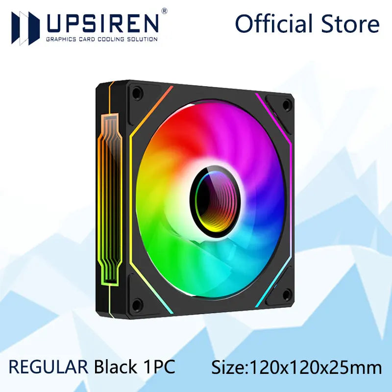 UPSIREN UF-1 PRISM 4 PRO 12cm ARGB Cooling Fan