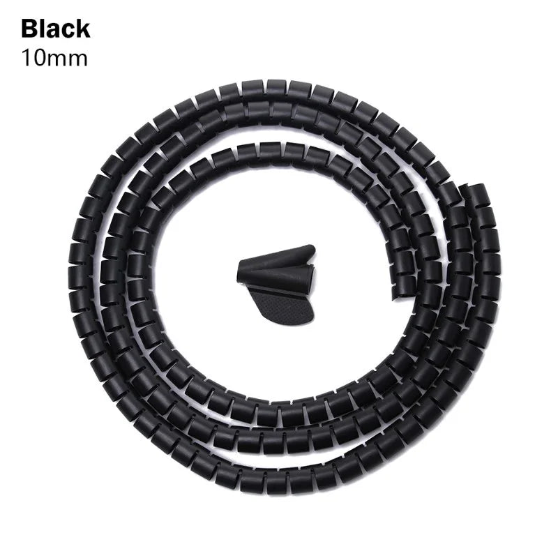 2M Spiral Cable Organizer – Wire Protector & Management Tube (10–32mm)
