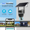 8MP 4K Solar 4G WiFi Outdoor Camera with Dual Lens & PIR Detection
