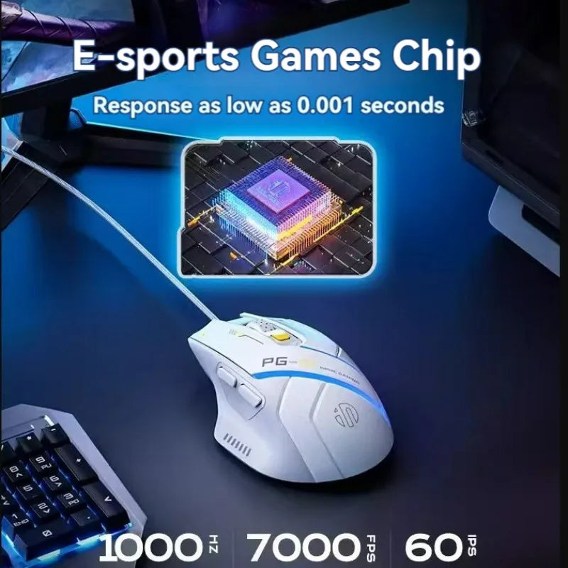 Inphic PG1 Wired RGB Gaming Mouse