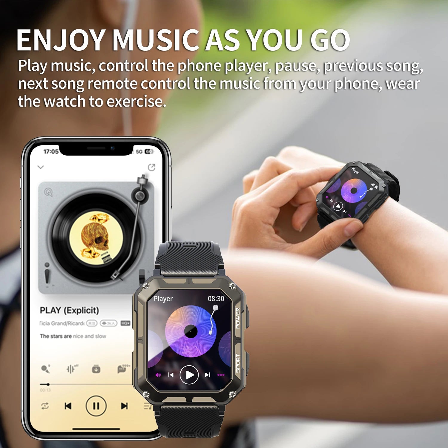 C20 Pro Smart Watch with Voice Assistant