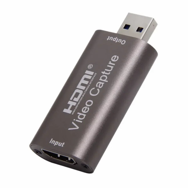 4K USB Video Capture Card – HDMI Grabber for Game, Camera & Live Streaming