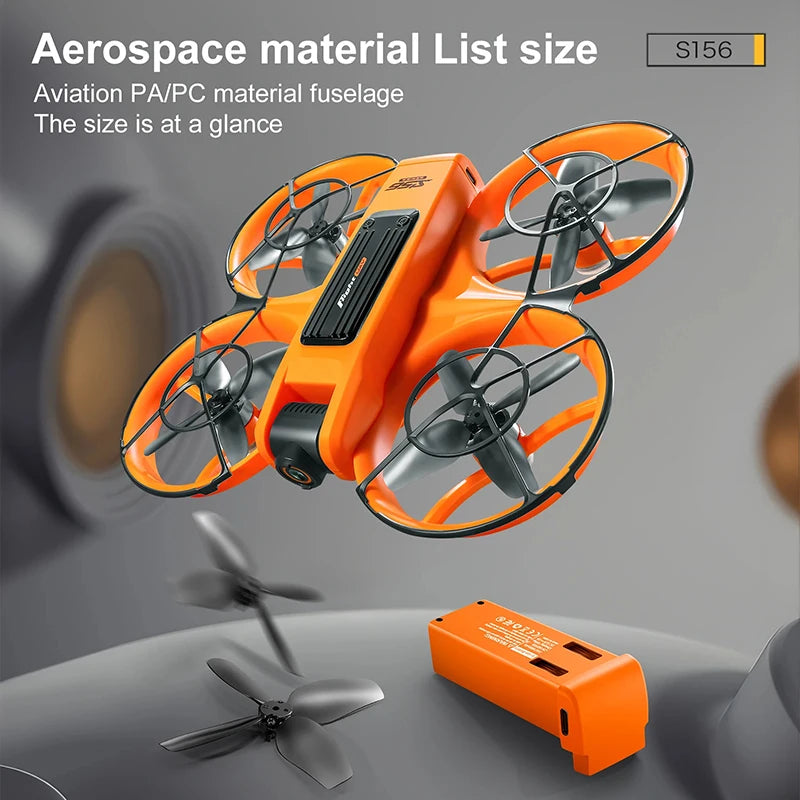 S156 2025 Professional 8K Drone with 5G WiFi FPV, Screen Remote & Obstacle Avoidance
