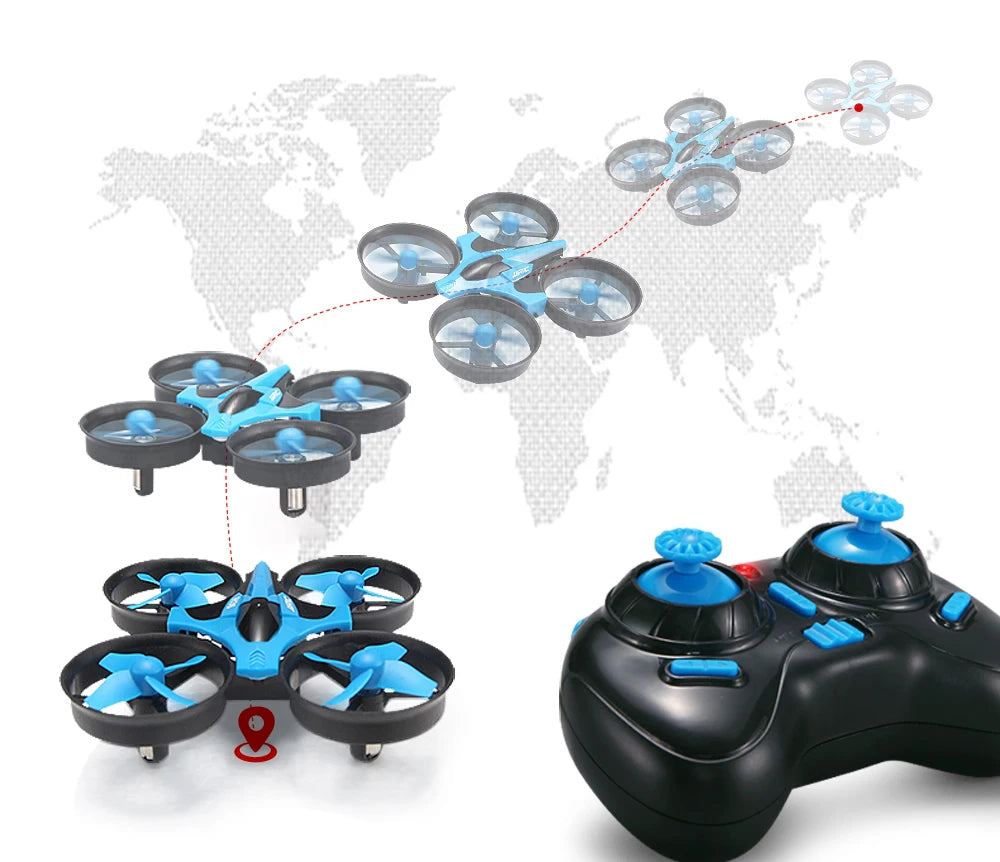 JJRC H36 Mini RC Drone with 6-Axis Gyro & 360° Flip Function