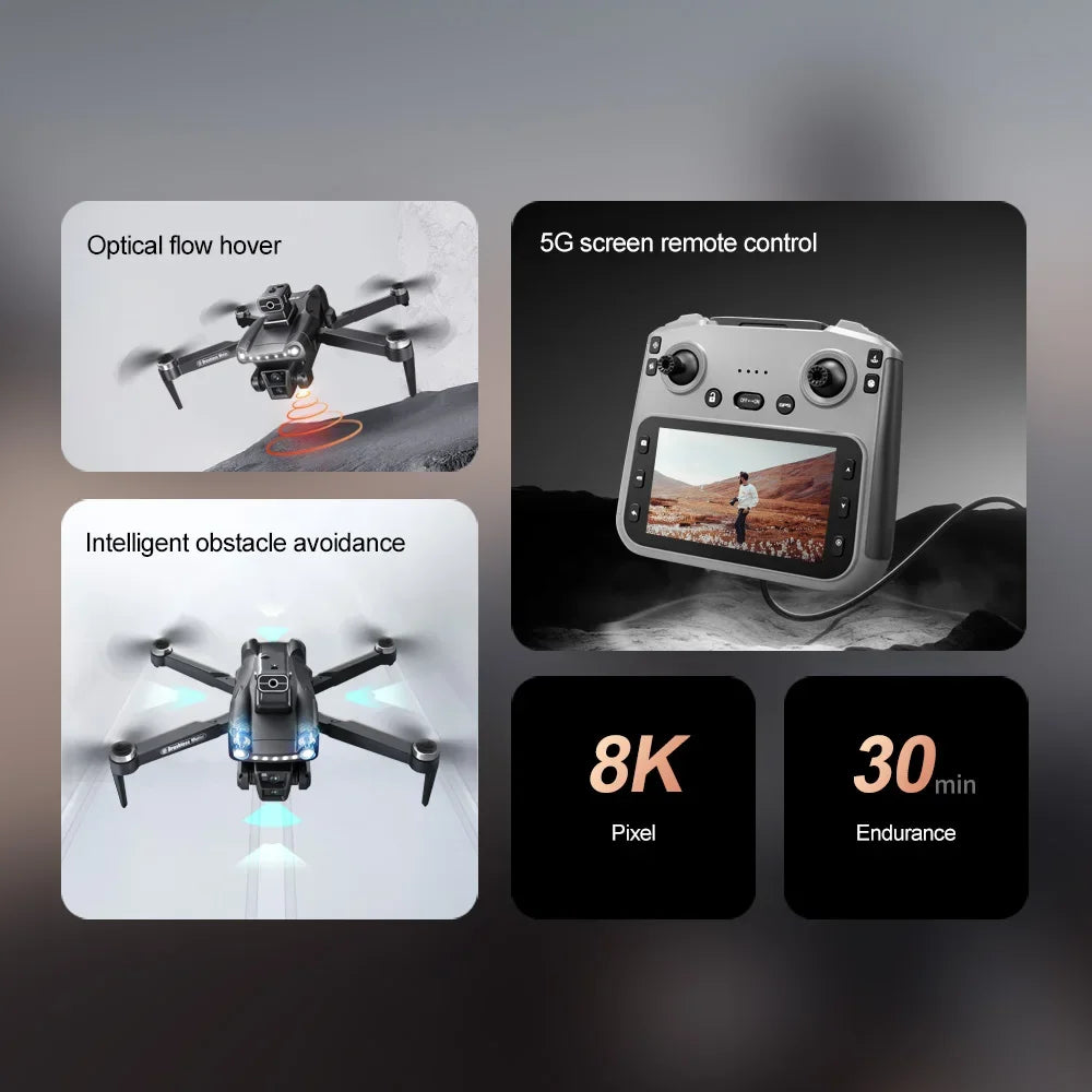 Xiaomi V198 GPS MAX 8K Professional 5G WiFi Drone with Laser Obstacle Avoidance