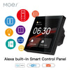 MOES 4" WiFi Touch Panel – Tuya Screen with Alexa & Zigbee Gateway Integration