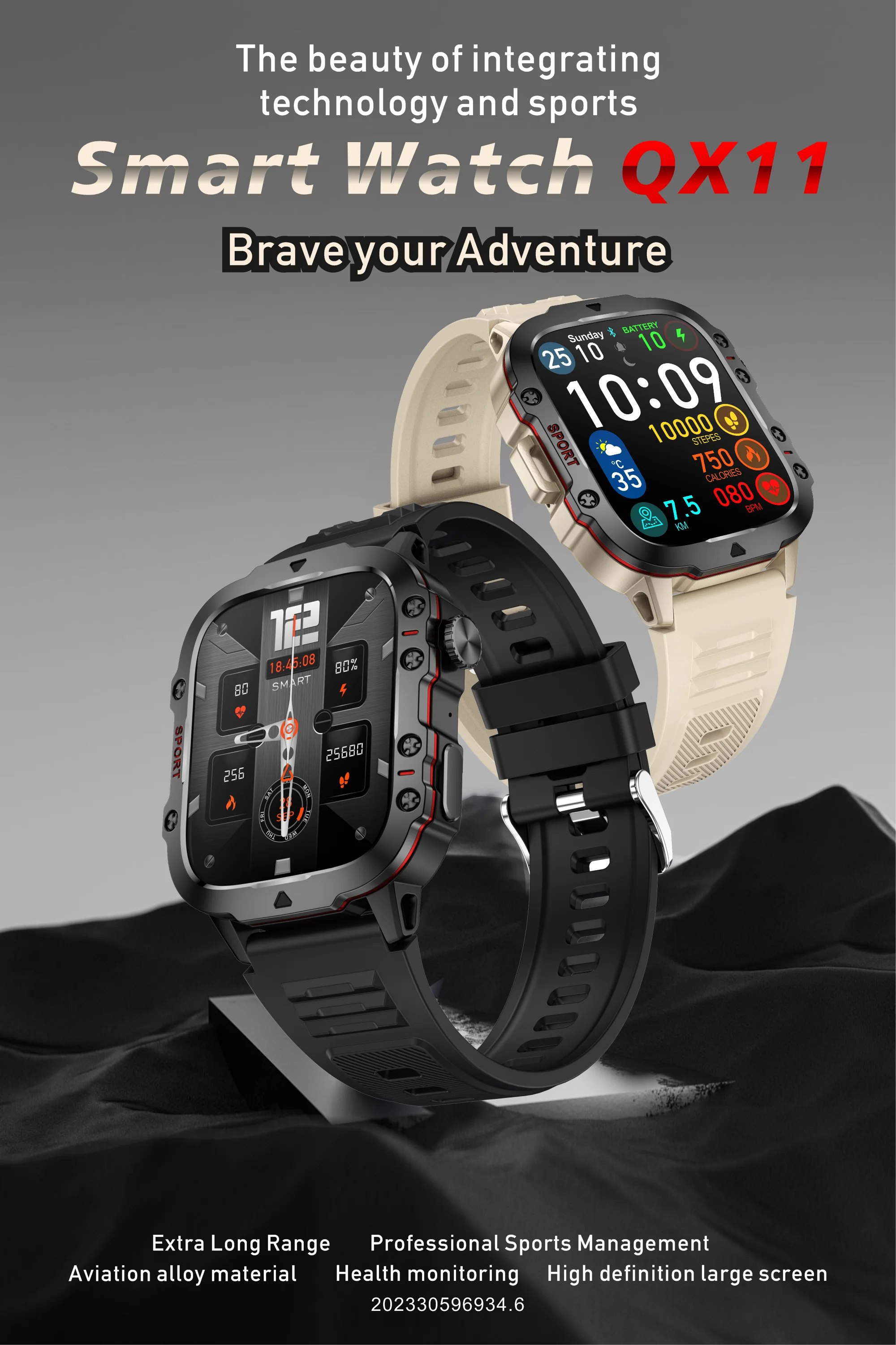 Original 2025 Smart Watch with Bluetooth Call & 3ATM Waterproof