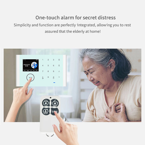 CS118 3-in-1 Smart Home Alarm System – Tuya App