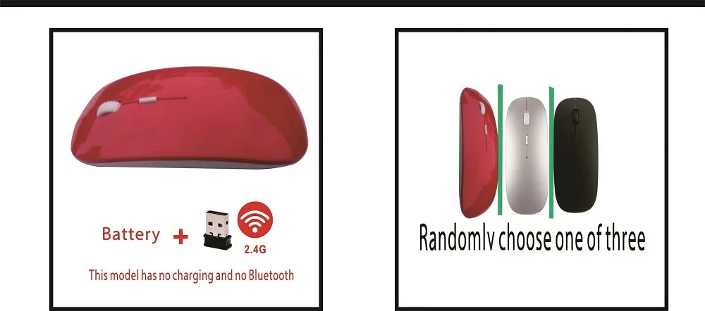 Rechargeable Bluetooth Wireless Gaming Mouse