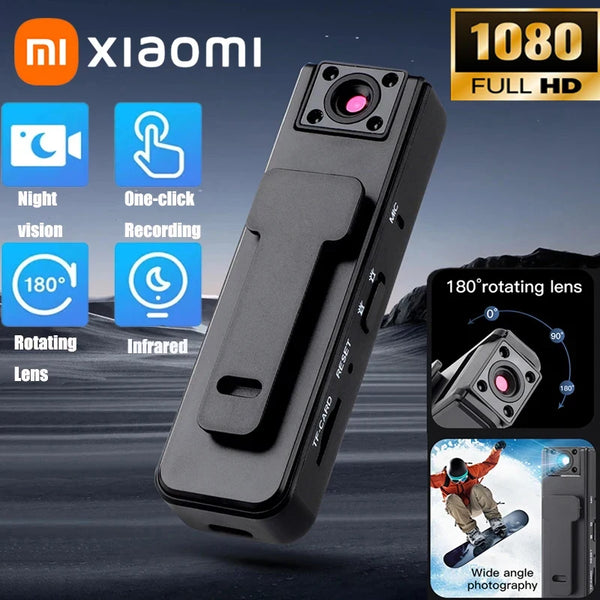 Xiaomi A9 – 1080P HD Mini Camera with Night Vision for Outdoor Sports