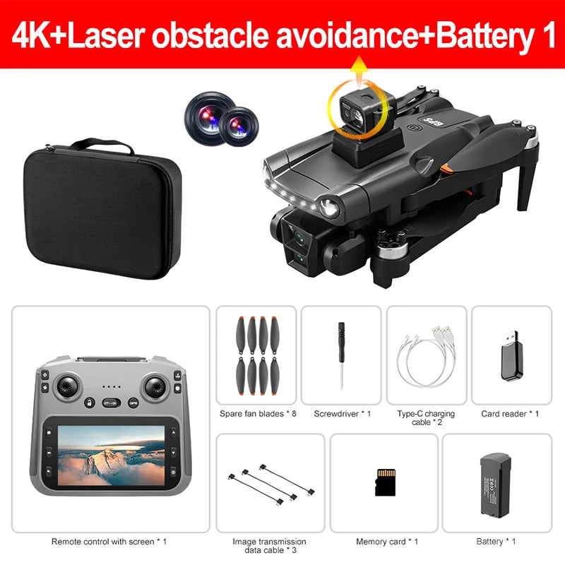 Xiaomi Mijia V198MAX 8K Professional Brushless FPV Drone with Laser Obstacle Avoidance