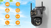 6K 9MP WiFi PTZ Outdoor Camera with Triple Lens & 8X Zoom