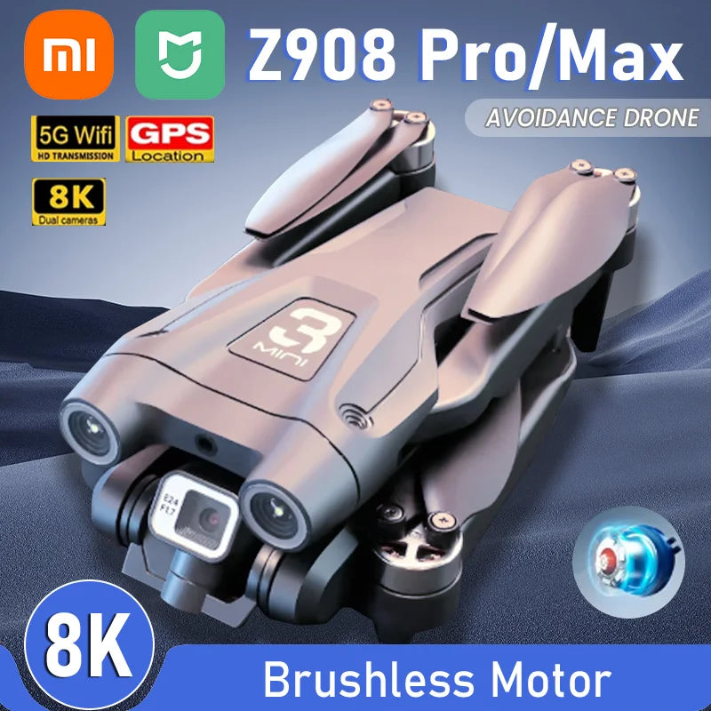 Xiaomi Mijia Z908 Pro/MAX 8K Drone with 3-Sided Obstacle Avoidance & 4K ESC Camera