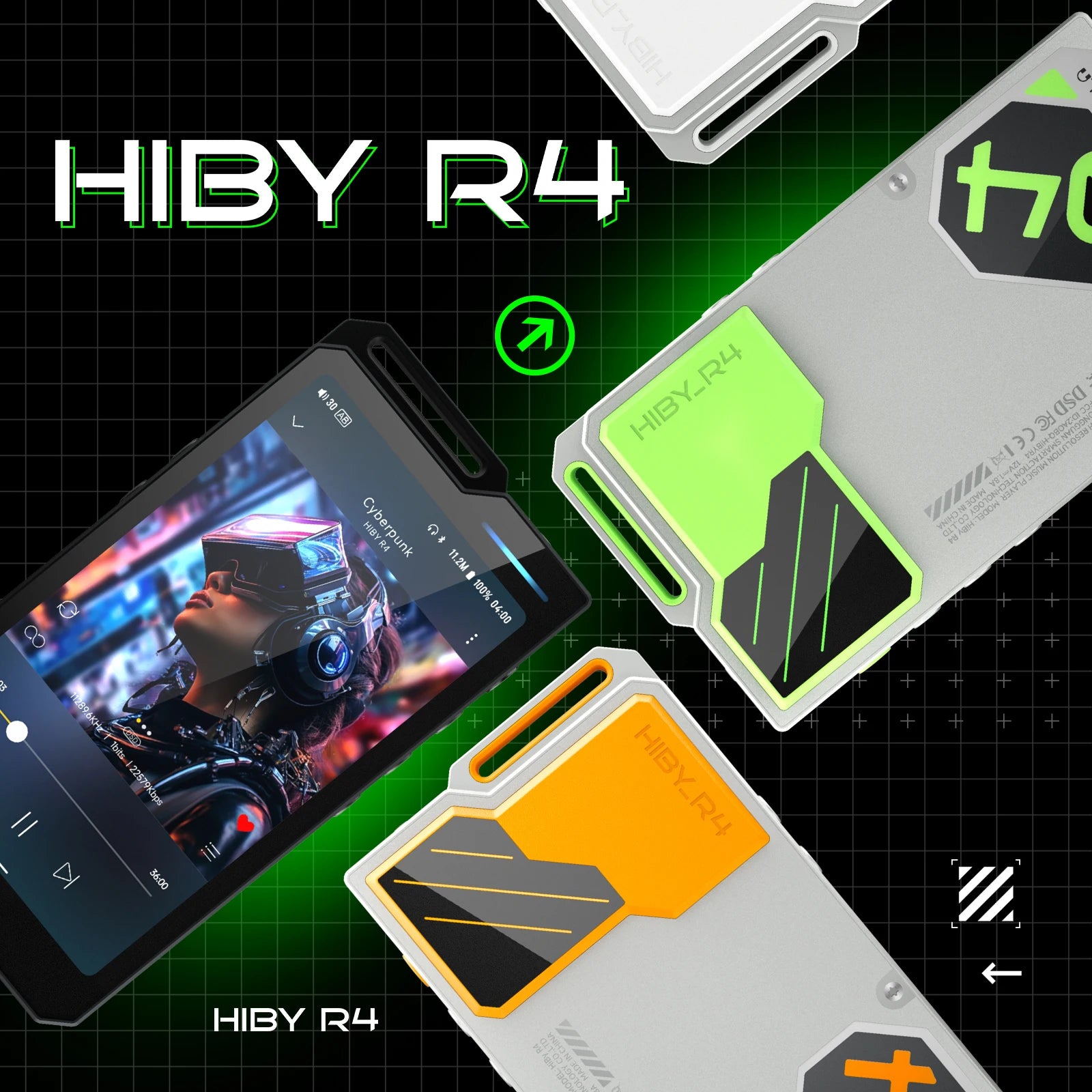 HiBy R4 Android 12 HiFi Music Player