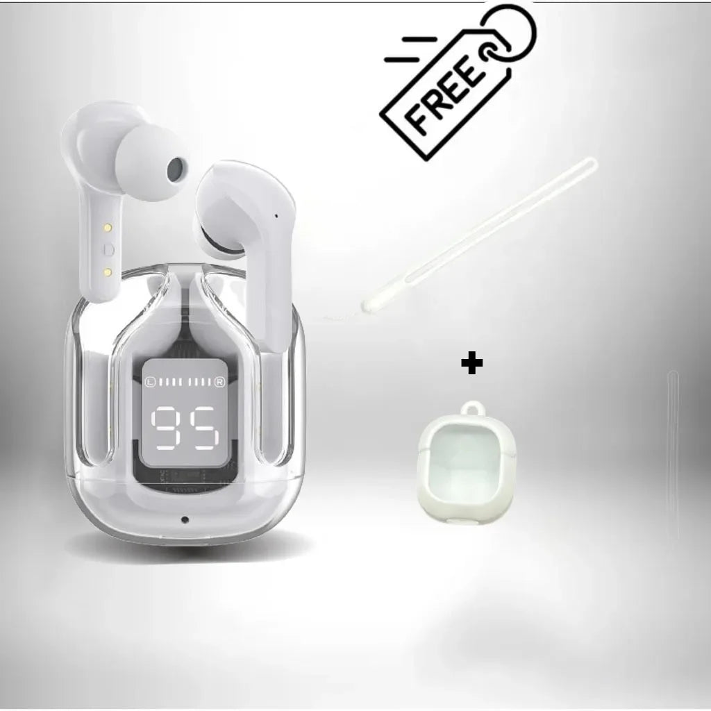 T2 TWS Gaming Earbuds – Bluetooth 5.3 HiFi Stereo with Noise Reduction + Free Case & Lanyard