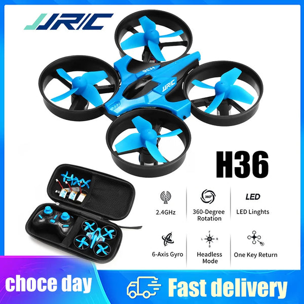 JJRC H36 Mini RC Drone with 6-Axis Gyro & 360° Flip Function