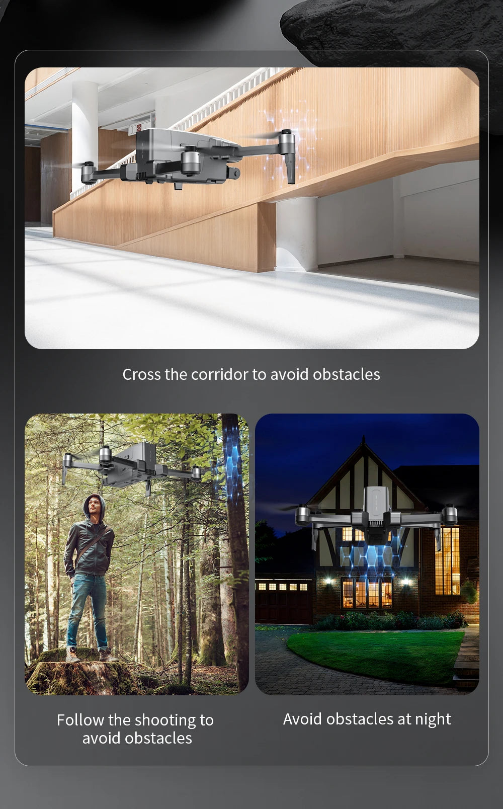 F22 S2 XR PRO+ 4K GPS Drone with Gimbal & Obstacle Avoidance