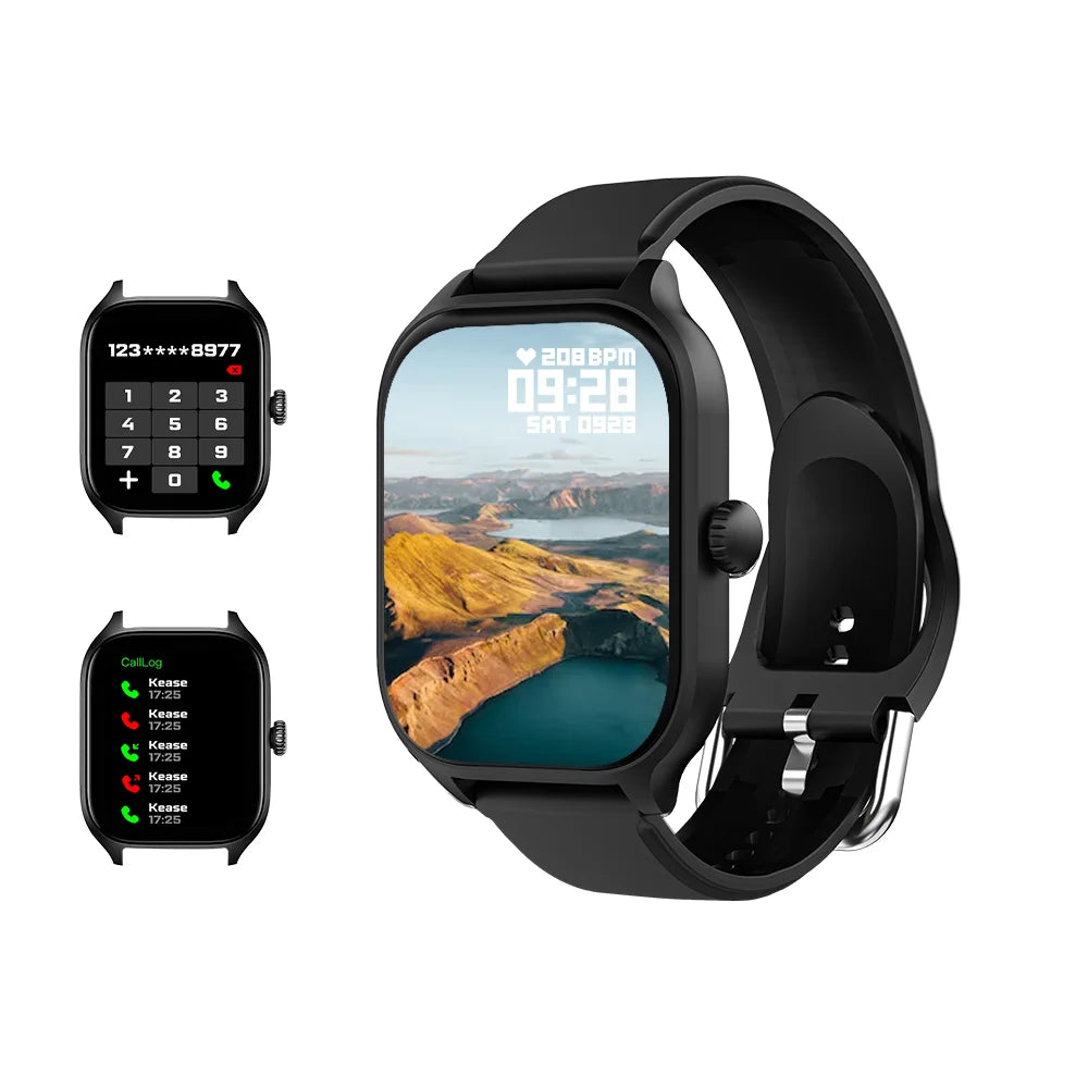 LAXASFIT H9 Smartwatch 2025 – Bluetooth Call & Health Monitor