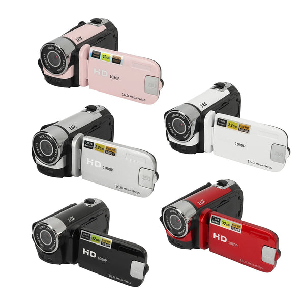 D90 1080P 16MP Digital Camera with 2.4" Rotatable Screen & 16X Zoom