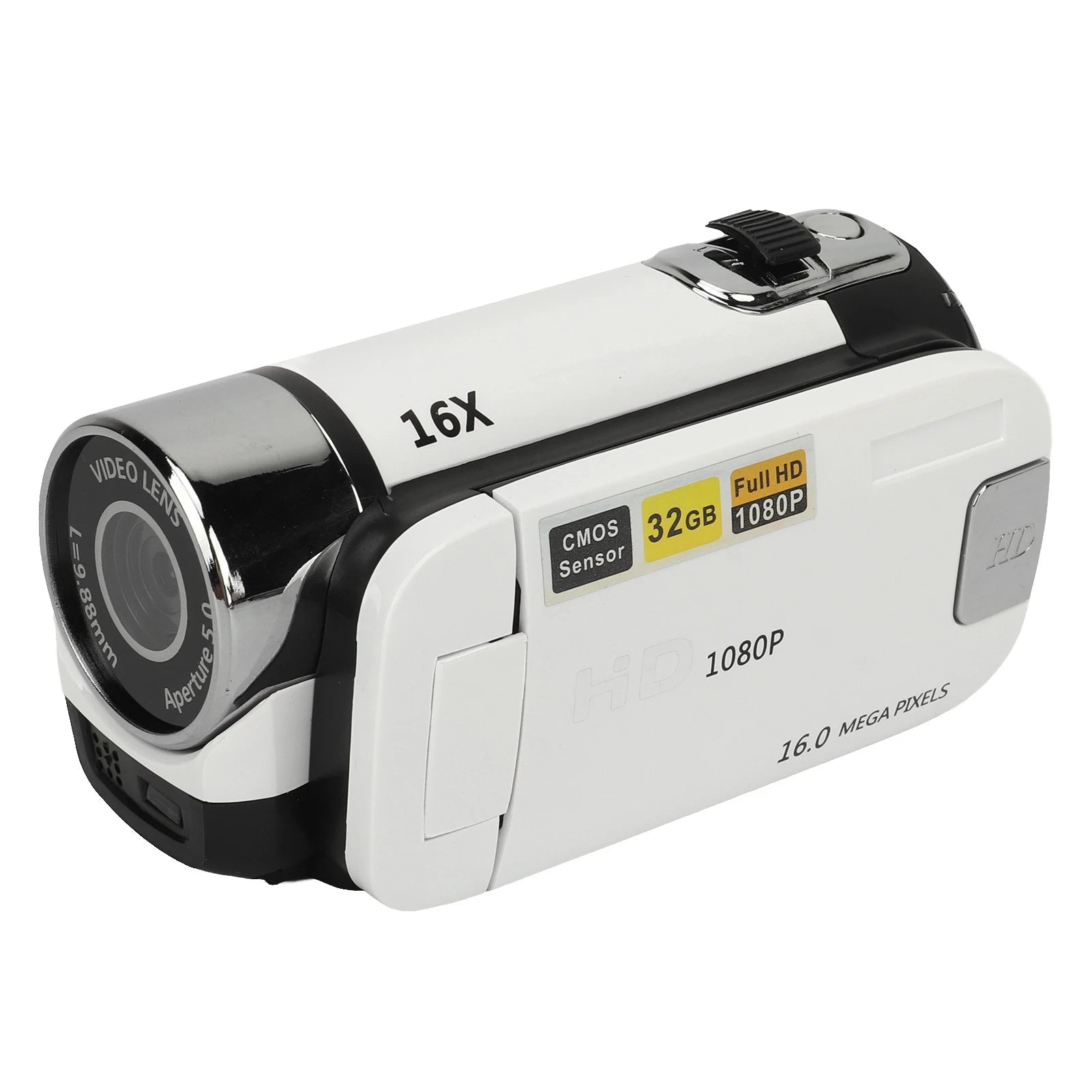 D90 1080P 16MP Digital Camera with 2.4" Rotatable Screen & 16X Zoom