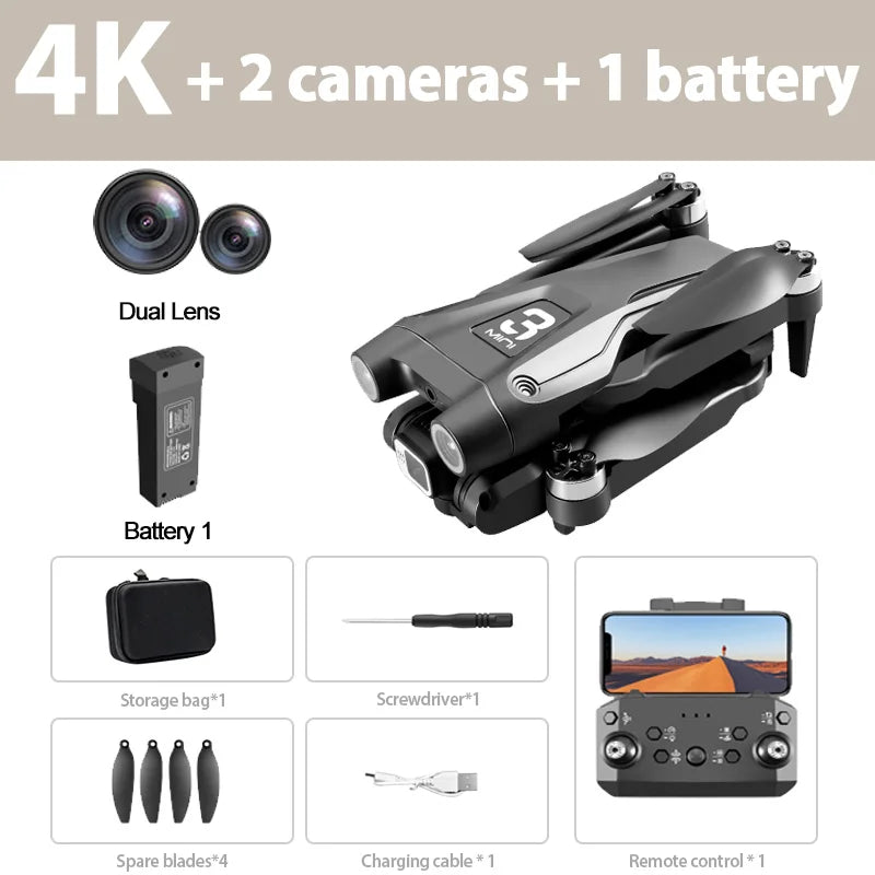 Xiaomi Mijia Z908 Pro/MAX 8K Drone with 3-Sided Obstacle Avoidance & 4K ESC Camera