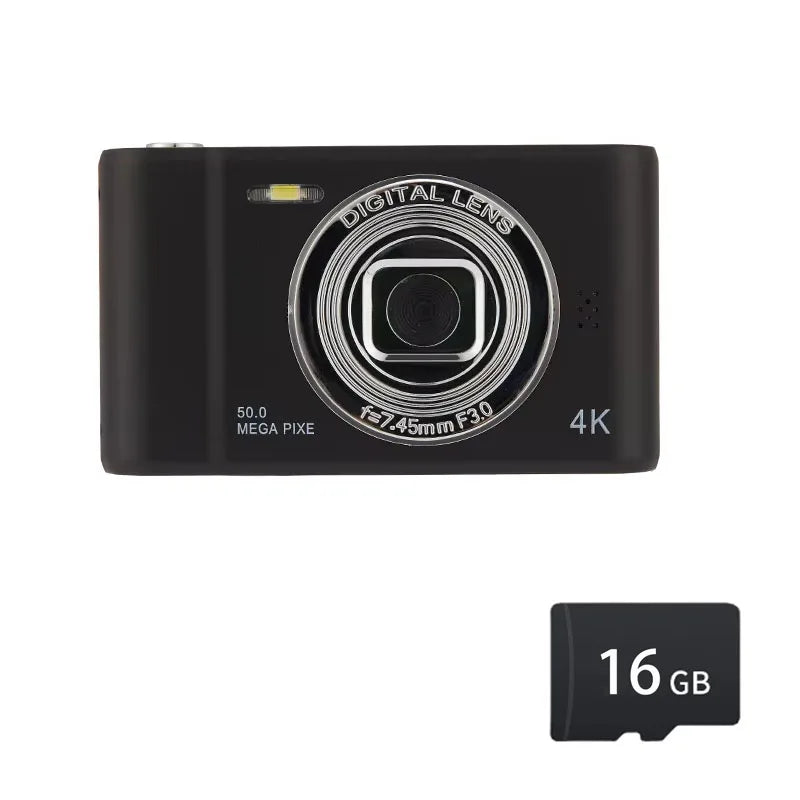 4K 50MP Travel Selfie Camera with Zoom