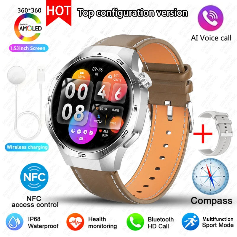 Huawei Watch GT5 Pro – AMOLED Smartwatch with GPS, NFC & Bluetooth Calling
