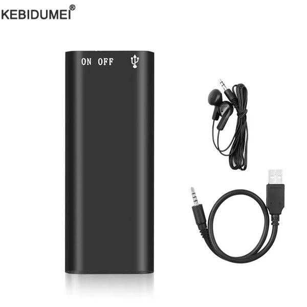 3-in-1 Mini Digital Voice Recorder MP3 Player